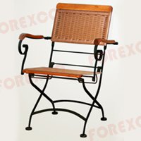 WOOD STEEL CHAIR